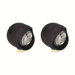 2pcs Shoe Lights PVC LED Headlight Shoe Charms Accessories for Night Rides, Walk & Dog Walks Outdoor Activities,3 Lighting Modes