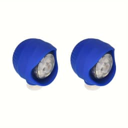 2pcs Shoe Lights PVC LED Headlight Shoe Charms Accessories for Night Rides, Walk & Dog Walks Outdoor Activities,3 Lighting Modes