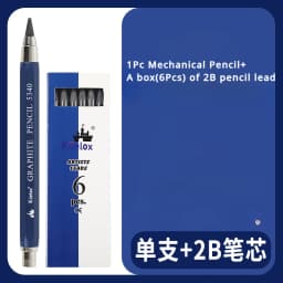 Sketch up 5.6mm Mechanical Graphite Pencil Clutch with Built Sharpener for Woodworking Architect Art Painter Drawing Drafting
