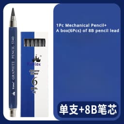 Sketch up 5.6mm Mechanical Graphite Pencil Clutch with Built Sharpener for Woodworking Architect Art Painter Drawing Drafting