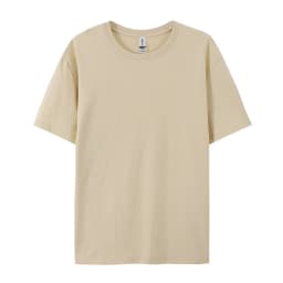 100% Cotton Solid Tshirts Men Woman Short Sleeve Fashion Brand Trend Casual Soft Clothing Tees Customized Products Summer Tops