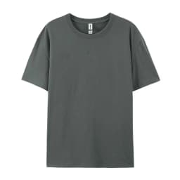 100% Cotton Solid Tshirts Men Woman Short Sleeve Fashion Brand Trend Casual Soft Clothing Tees Customized Products Summer Tops