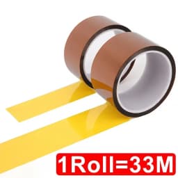 5-40mm Kapton Tape Polyimide Adhesive Insulating Adhesive Tape Каптоновый Скотч Heat Tape for Board Protection