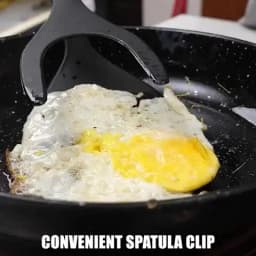 New 2 in 1 Grip Flip Spatula Tongs Egg Flipper Spatula Nylon Non Stick Coating Pancake Fish French Toast Omelet Making Tool