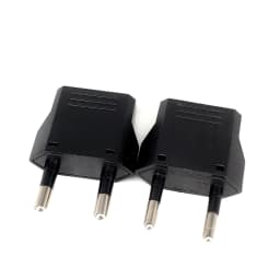 1-50pcs EU Euro KR Plug Adapter US to EU Plug Adapter Travel KR EU Adapter Electric EU KR Plug Converter Power Sockets AC Outlet