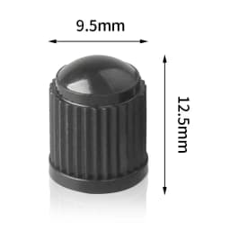 20Pcs Car Tire Tyre Valve Caps with O Rubber Ring Dust Covers Plastic Black Grey Red Stem Valve Caps for Cars Motorcycles Bike