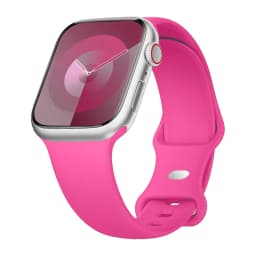 Silicone Strap for Apple Watch Bands 40mm 44mm 46mm 45mm 49mm Correa Bracelet iWatch Series Ultra 4 3 2 7 8 9 SE 10 11 12 Band