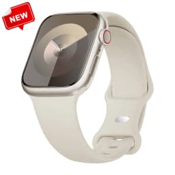 Silicone Strap for Apple Watch Bands 40mm 44mm 46mm 45mm 49mm Correa Bracelet iWatch Series Ultra 4 3 2 7 8 9 SE 10 11 12 Band