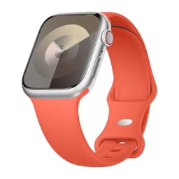 Silicone Strap for Apple Watch Bands 40mm 44mm 46mm 45mm 49mm Correa Bracelet iWatch Series Ultra 4 3 2 7 8 9 SE 10 11 12 Band