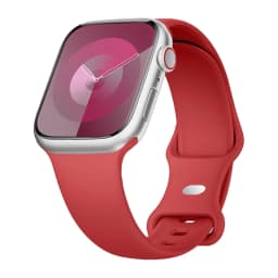 Silicone Strap for Apple Watch Bands 40mm 44mm 46mm 45mm 49mm Correa Bracelet iWatch Series Ultra 4 3 2 7 8 9 SE 10 11 12 Band