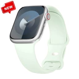 Silicone Strap for Apple Watch Bands 40mm 44mm 46mm 45mm 49mm Correa Bracelet iWatch Series Ultra 4 3 2 7 8 9 SE 10 11 12 Band