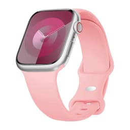 Silicone Strap for Apple Watch Bands 40mm 44mm 46mm 45mm 49mm Correa Bracelet iWatch Series Ultra 4 3 2 7 8 9 SE 10 11 12 Band