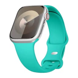 Silicone Strap for Apple Watch Bands 40mm 44mm 46mm 45mm 49mm Correa Bracelet iWatch Series Ultra 4 3 2 7 8 9 SE 10 11 12 Band