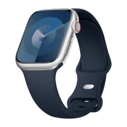 Silicone Strap for Apple Watch Bands 40mm 44mm 46mm 45mm 49mm Correa Bracelet iWatch Series Ultra 4 3 2 7 8 9 SE 10 11 12 Band