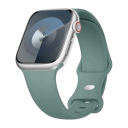 Silicone Strap for Apple Watch Bands 40mm 44mm 46mm 45mm 49mm Correa Bracelet iWatch Series Ultra 4 3 2 7 8 9 SE 10 11 12 Band