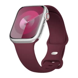 Silicone Strap for Apple Watch Bands 40mm 44mm 46mm 45mm 49mm Correa Bracelet iWatch Series Ultra 4 3 2 7 8 9 SE 10 11 12 Band