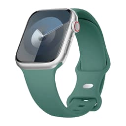 Silicone Strap for Apple Watch Bands 40mm 44mm 46mm 45mm 49mm Correa Bracelet iWatch Series Ultra 4 3 2 7 8 9 SE 10 11 12 Band