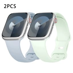 Silicone Strap for Apple Watch Bands 40mm 44mm 46mm 45mm 49mm Correa Bracelet iWatch Series Ultra 4 3 2 7 8 9 SE 10 11 12 Band