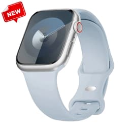 Silicone Strap for Apple Watch Bands 40mm 44mm 46mm 45mm 49mm Correa Bracelet iWatch Series Ultra 4 3 2 7 8 9 SE 10 11 12 Band