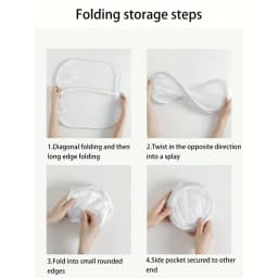 Collapsible Pop-up Mesh Laundry Basket Portable Clothes Hamper for Easy Washing and Storage of Dirty Clothes Socks Toys Sundries