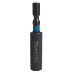 Makita E-08785 Impact Magnetic Extension Bit Holder Black 60MM/1/4" Hexagon Rust Resistant Durable Tool Accessories