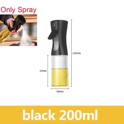 2in1 500ml Plastic Kitchen Oil Sprayer Spray Oil Olive Spray Bottle for Oil Dispenser BBQ Baking Roasting Picnic Kitchen Tool