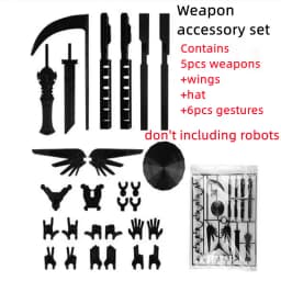 13 Action Figure Titan Multi-Jointed Movable Shapeshift Robot T13 Action Mannequin Character And Dog Figure Toys Gifts