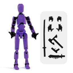 13 Action Figure Titan Multi-Jointed Movable Shapeshift Robot T13 Action Mannequin Character And Dog Figure Toys Gifts