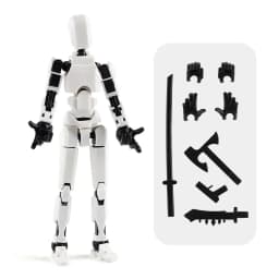 13 Action Figure Titan Multi-Jointed Movable Shapeshift Robot T13 Action Mannequin Character And Dog Figure Toys Gifts