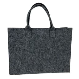 Large Capacity Felt Shoulder Bag Messenger Bag Fashion Solid Color Handbag Simple Tote Bag Shopping Bag for Woman Girls