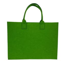 Large Capacity Felt Shoulder Bag Messenger Bag Fashion Solid Color Handbag Simple Tote Bag Shopping Bag for Woman Girls