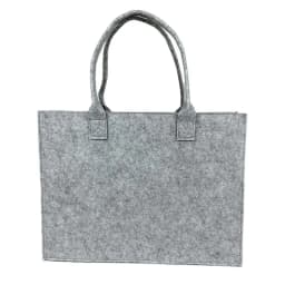 Large Capacity Felt Shoulder Bag Messenger Bag Fashion Solid Color Handbag Simple Tote Bag Shopping Bag for Woman Girls