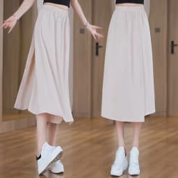 New Female Summer Thin Fashion Versatile Slimming 7-Point Trousers Women'S Commuter Loose High Waist Casual Wide Leg Pants