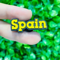 1-10Pcs Cook Cow Ham Croissant Children Garden Shoes Charms Buckle Italia Spain Clog Accessories DIY Party Gifts