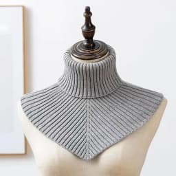 Women Winter Knitted Cotton Fake Collar Scarf Women Warm Turtleneck Neck Warmer Detachable Winter Windproof Scarf 36*28cm