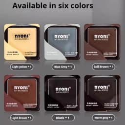 Professional Dry Wet Sketch Toner Painting Graphite Charcoal Color Sketching Powder Soft Artists Pastels Drawing Art Supplies