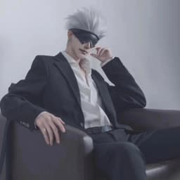 Anime Jujutsu Kaisen Gojo Satoru Mask Blindfold Cosplay Prop Anime Black Man Woamn Hair Band Accessories Sleep Eyewear