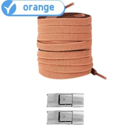 8MM 2023 No Tie Shoe Laces Press Lock Shoelaces Without Ties Elastic Laces Sneaker Kids Adult Widened Flat Shoelace for Shoes