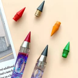 Creative Colorful Unlimited Writing Pencil No Ink Pen Magic Without Sharpening Pencils Detachable Students Painting Stationery