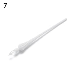 1PC Handmade Calligraphy Signature Writing Fountain Pen Painting Supplies Filling Ink Glass Dip Pen