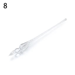 1PC Handmade Calligraphy Signature Writing Fountain Pen Painting Supplies Filling Ink Glass Dip Pen