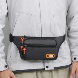 Nylon Men Waist Bag Chest Bag Large-capacity Waterproof Sport Mobile Phone Bag Outdoor Travel Anti-theft Business Cashier Wallet