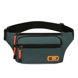 Nylon Men Waist Bag Chest Bag Large-capacity Waterproof Sport Mobile Phone Bag Outdoor Travel Anti-theft Business Cashier Wallet