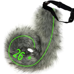 Adults 26 Inch Wolf Tail Soft Long Fur Cat Fox Costume Tail for Halloween Fancy Party Costume