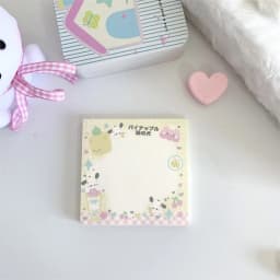 MINKYS 50 Sheets Kawaii Puppy Square Memo Pads Paper To Do List Journal Note Paperlaria DIY Material Stationery