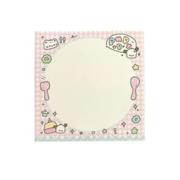 MINKYS 50 Sheets Kawaii Puppy Square Memo Pads Paper To Do List Journal Note Paperlaria DIY Material Stationery