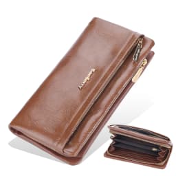 Baellerry New Women Phone Bag Wallets Large Capacity Handbag Zipper Card Holder Female Purse Coin Pocket Brand Wallet For Girls