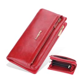Baellerry New Women Phone Bag Wallets Large Capacity Handbag Zipper Card Holder Female Purse Coin Pocket Brand Wallet For Girls