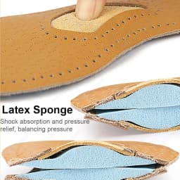 Women Self-Adhesive Latex PU Sandals Insoles Antislip Sweat-absorbent High-heeled Shoes Comfortable Arch Support Insole Cushions