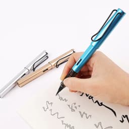 Pen Type Calligraphy Brushes Beginner's Writing Brush Soft Weasel Hair Small Regular Script Brush for Student Painting Writing